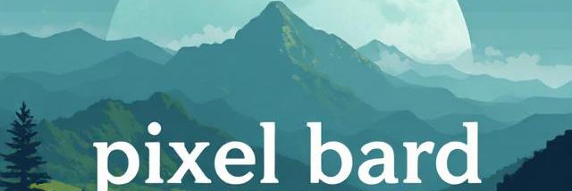 landscape with a moon